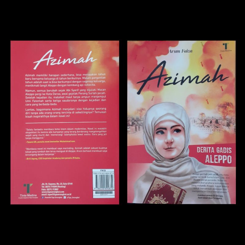 Preloved Buku Novel, Azimah: Derita Gadis Aleppo