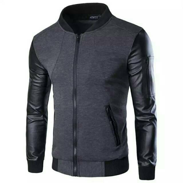 JAKET PRIA TERBARU  BOMBER PALACEE SLIMPIT/STYLE BIKER MOTOR/TOURING