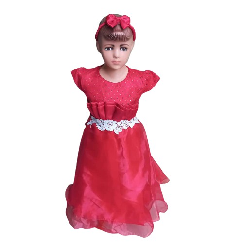 Gaun Natal Bayi 6 12 Bulan Dress Anak Hari Raya 10 Tahun Baju Christmas Natalan Model Terbaru 2023 GRATIS PITA Tutu Pesta Merry Chirstmas Satin Organdi KA73