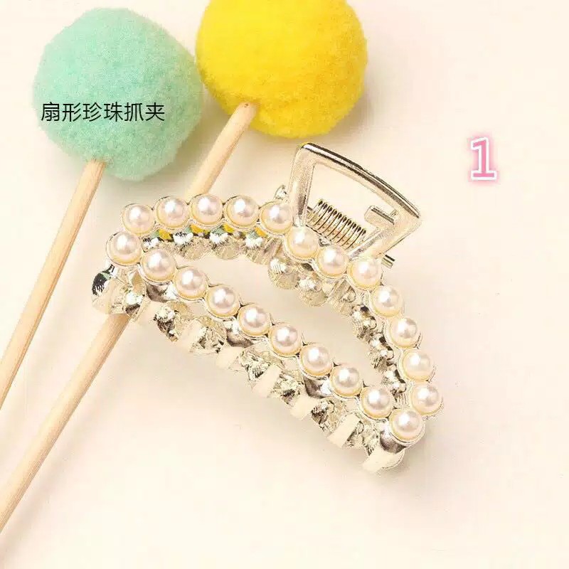 (COD) Jepit Rambut Side Clip Pearl Hairpin MALL SHOPPING