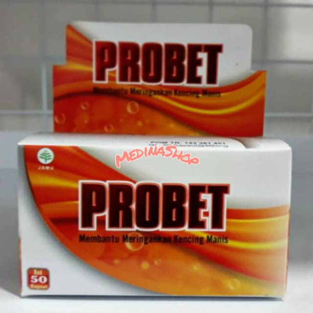 

Kapsul Probet 50 Kapsul Obat Herbal Kencing Manis Diabetes