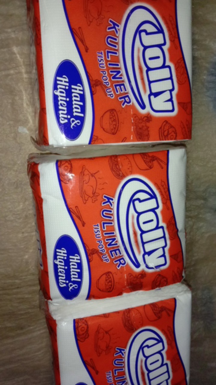 Tisu Jolly Pop Up 90 Gr - Tissue Jolly - Tisu Warung