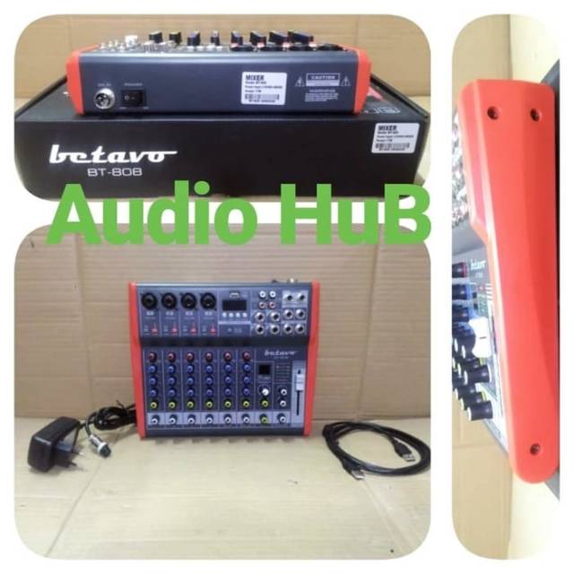 Mixer Betavo BT 808 BT808 8 channel