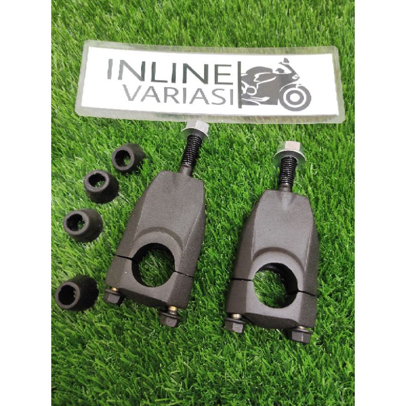 paket stang fatbar pro fuzion crf150 klx trail handguard besi