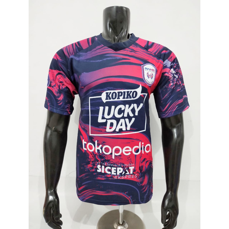 KAOS JERSEY CLUP BOLA CILEGON RANS FC UNGU TERBARU