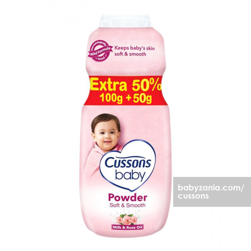 Cussons Baby powder Extra 50% 100g + 50g