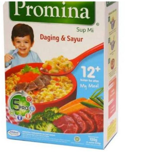 

88DS✧ PROMINA SUP MIE DAGING &SAYUR,AYAM SAYUR 120GR Oke Price