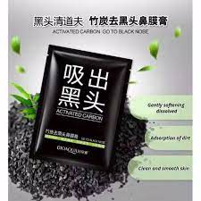 (isi 5 )Masker Komedo Blackhead Masker Hidung Bioaqua masker Peel Off Charcoal