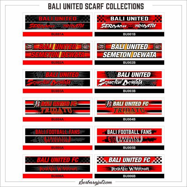 Syal Bali United Collections - 1 Syal 2 Design