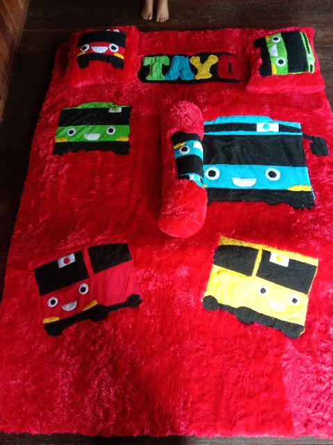 Karpet Karakter Cars Matras Tayo