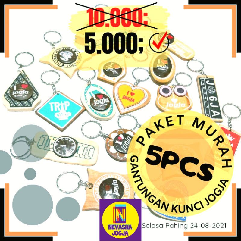 Gantungan Kunci Malioboro Jogja Souvenir Oleh Oleh Jogja