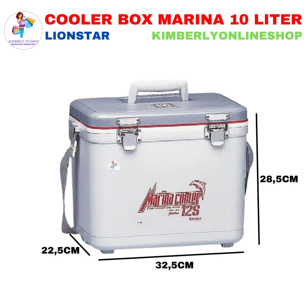 Marina Cooler Box Kotak Es 12S I 16 Lion Star 10 Liter