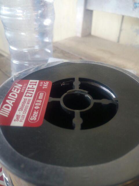 Daiden Kawat Las Flux Core 0.8 Mm Gasless Gas Less Mig Tanpa Gas Co E71t-11 E 71 T - 11 1kg Besi