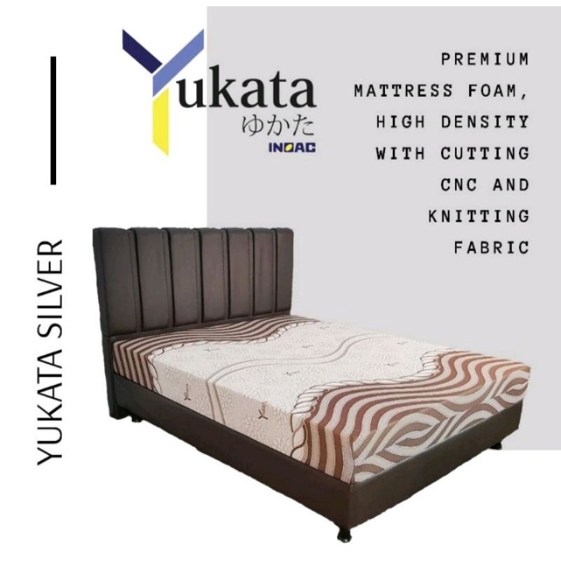 Kasur Busa INOAC YUKATA SILVER 160×200×20Cm
