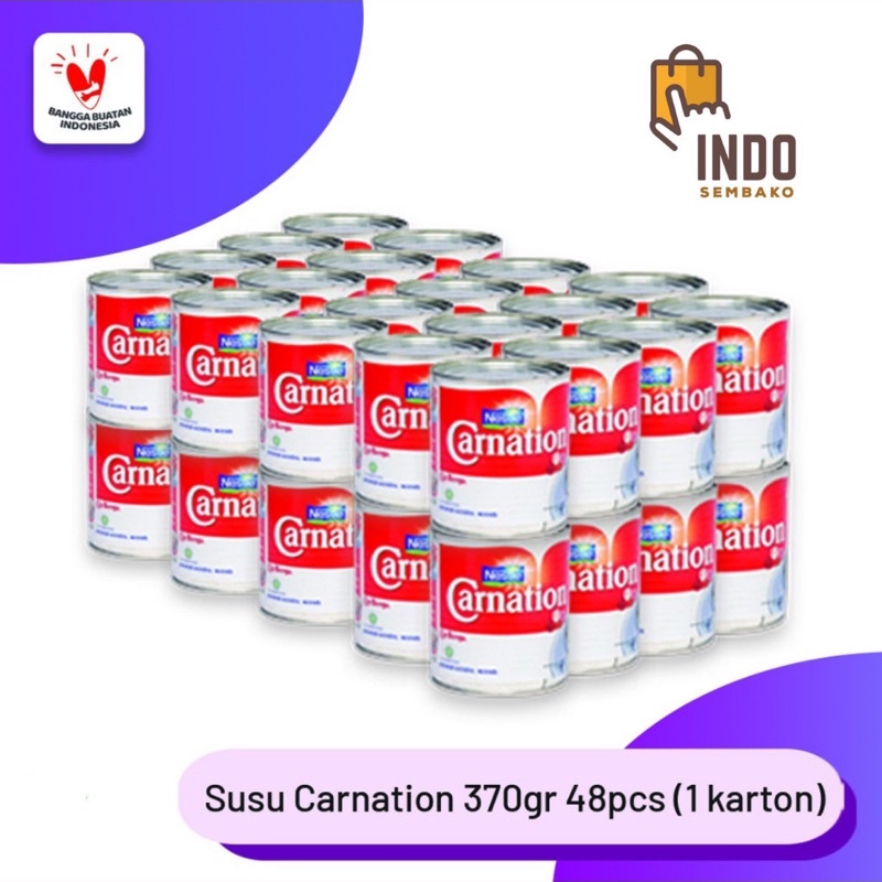 Nestle Carnation ( Susu Kental Manis ) 48 x 370g