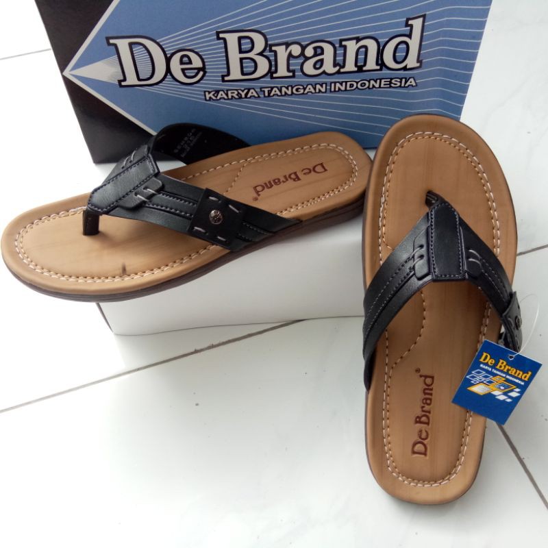 Sandal Kulit Pria DeBrand Sineca