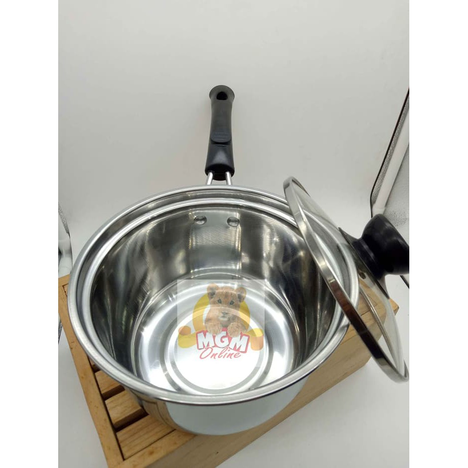 PANCI MIE PANCI STAINLESS TUTUP KACA