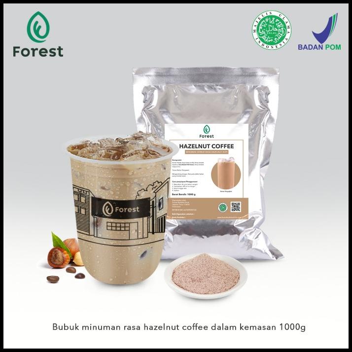 

Bubuk Minuman Hazelnut Coffee Powder - Forest Bubble Drink