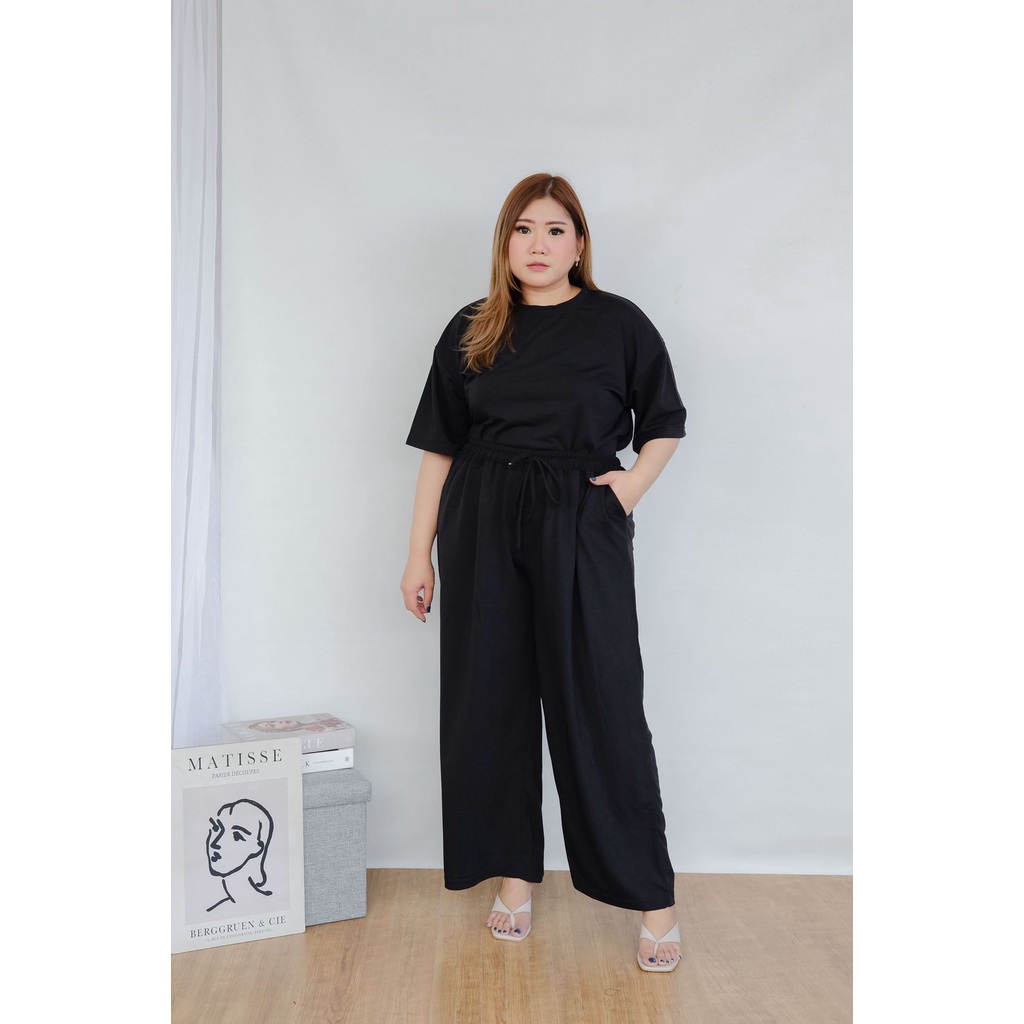 BIGWELL  CELANA KULOT SANTAI /ZORA PANTS  / CELANA PANJANG BIG SIZE / CELANA JUMBO