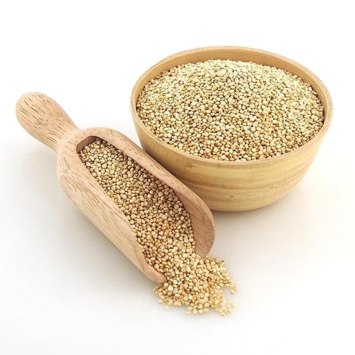 

Organic White Quinoa / Natural White Quinoa / Quinoa Putih Organik / White Quinoa / Biji Quinoa Putih 1kg