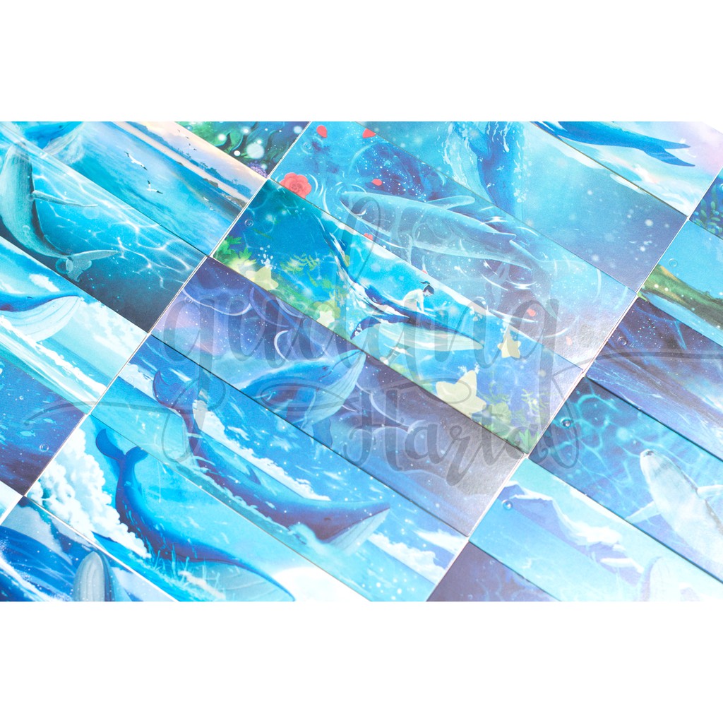 

Pembatas Buku Air Unik Dolphin Whale Isi 30 Lembar Bookmark Underwater GH 315101