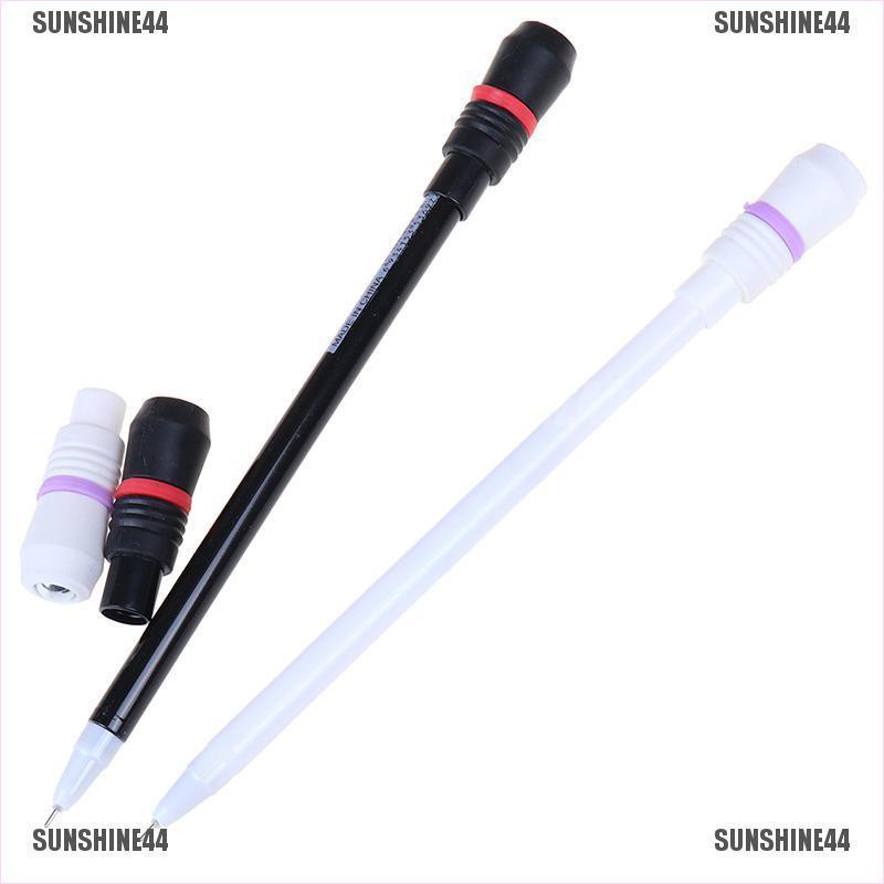 1pc Pen Gel Gaming Dengan Lampu Flash Dapat Berputar Untuk Pelajar