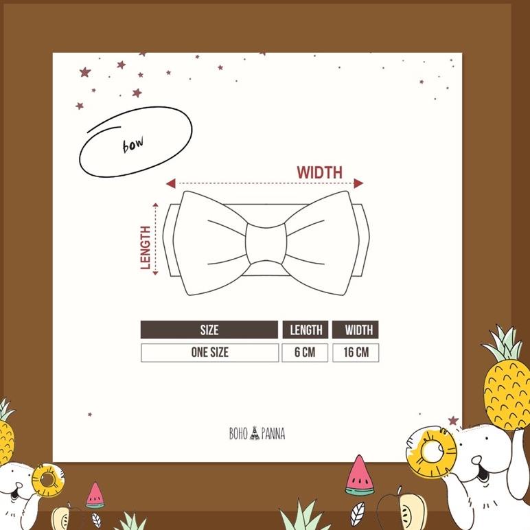 Ngn31au22ᵞ • BOW ribbon headband bando bandana pita kepala bayi boho baby boho panna