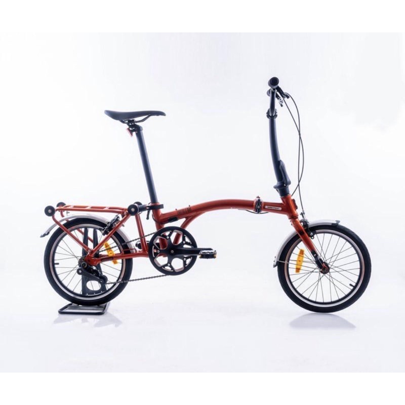 Sepeda Lipat United Trifold 1S dan 3 speed folding Garansi alloy Frame 5 tahun shimano ready stock-1