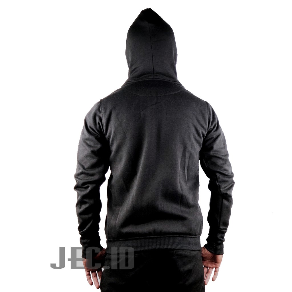 JEC Sweater Zipper Polos Gramasi TEBAL ROUNDHAND FINGER Full Premium Distro | Jaket | Switer | Jacket | Hoodie