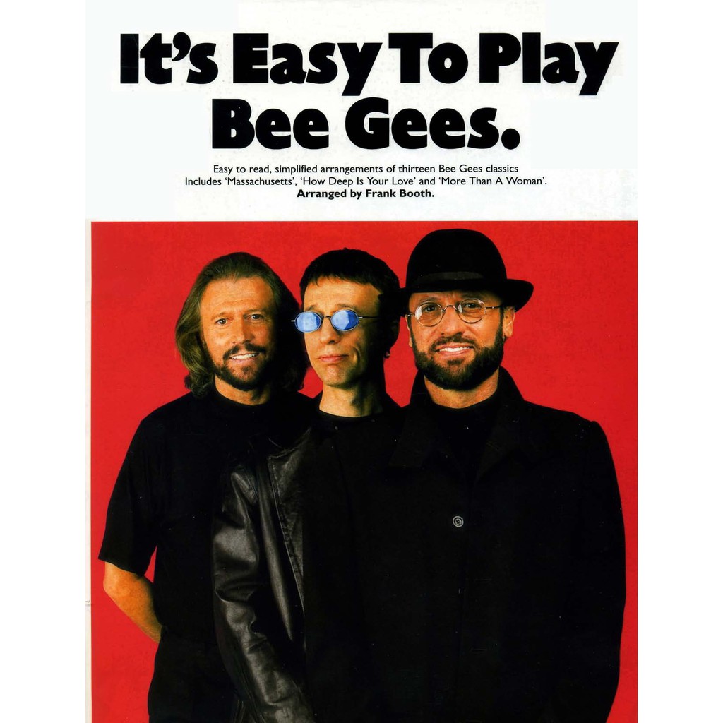 Buku Piano It's Easy to Play Bee Gees