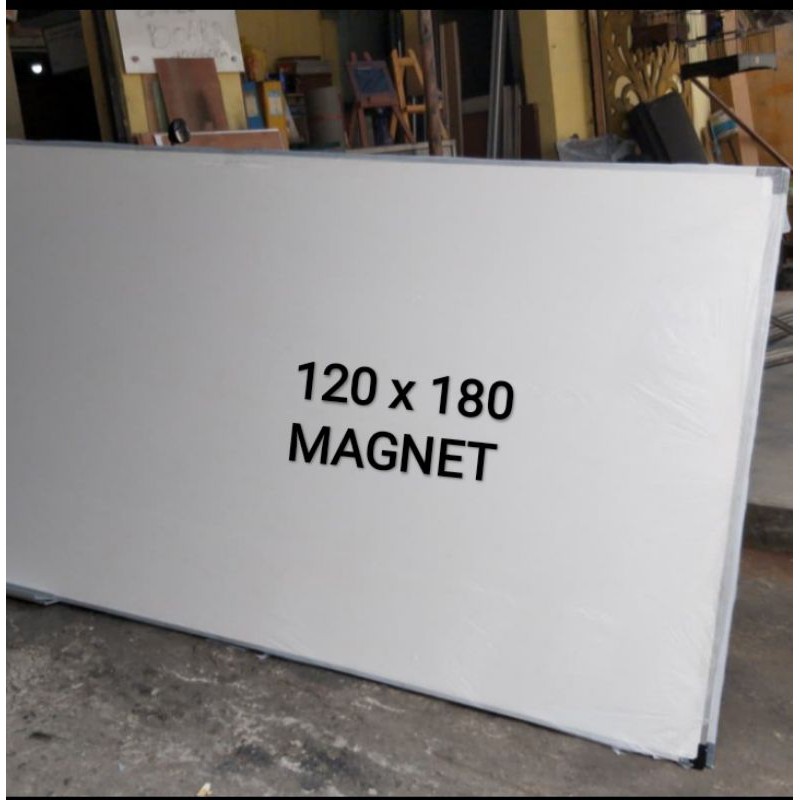 

whiteboard gantung 120x180 magnetik