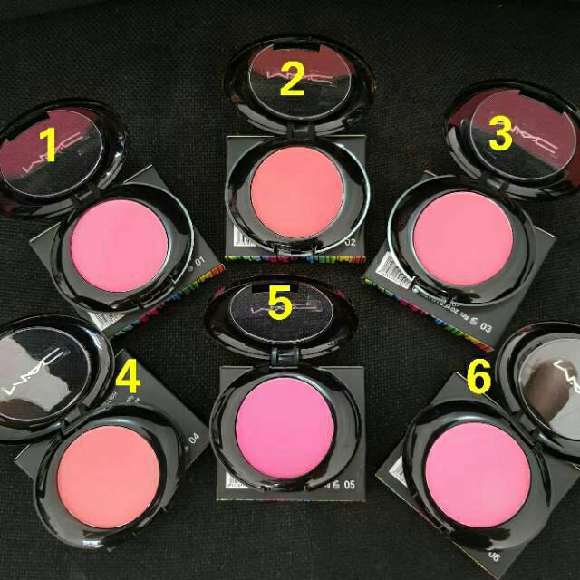 

Bluseher 6 warna