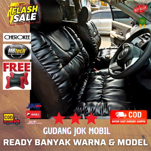 Sarung Jok Mobil 3 Baris Model Sofa Fullset