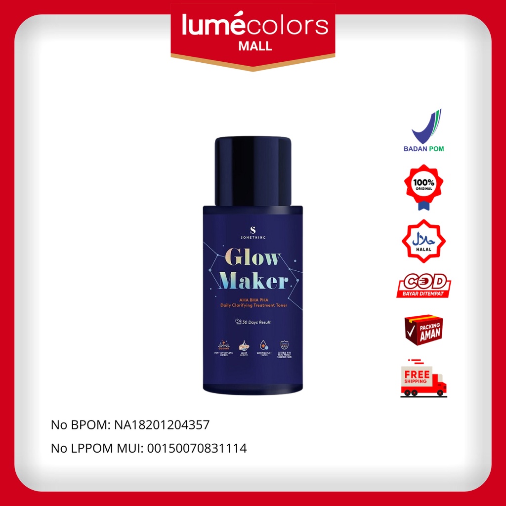 Toner AHA BHA PHA Somethinc Glow Maker Original