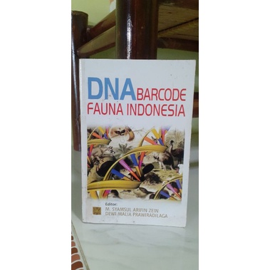 DNA Barcode Fauna Indonesia.Buku Original