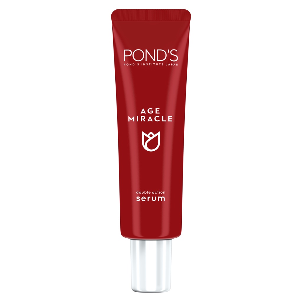 PONDS AGE MIRACLE SERUM WAJAH Anti Aging +Glowing Serum with Retinol&amp;Niacinamide 15ML