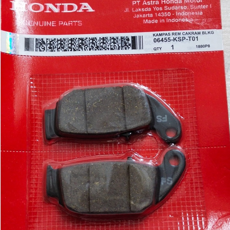 KAMPAS REM CAKRAM BELAKANG HONDA MEGAPRO / CB150R SUPER 06435-KSP-B01