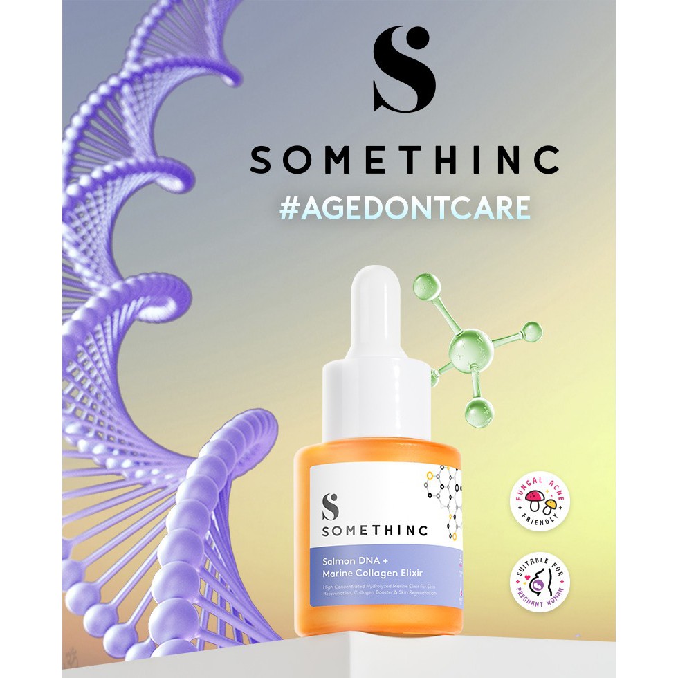 [BPOM] SOMETHINC Salmon DNA + Marine Collagen Elixir | Holygrail Multipeptide Youth Elixir