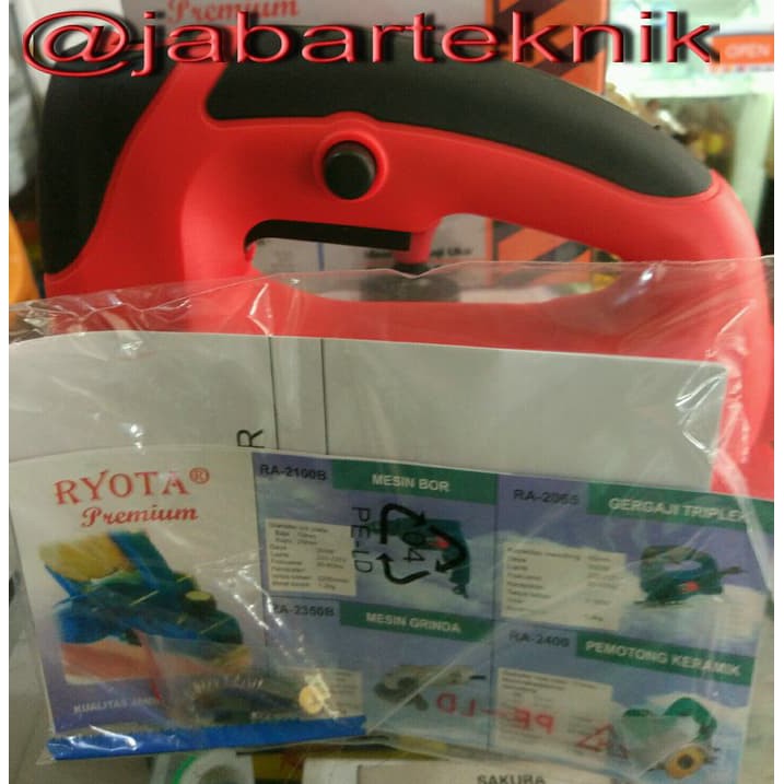 Unik MESIN GERGAJI JIGSAW JIG SAW RYOTA PREMIUM RA 2065 Limited