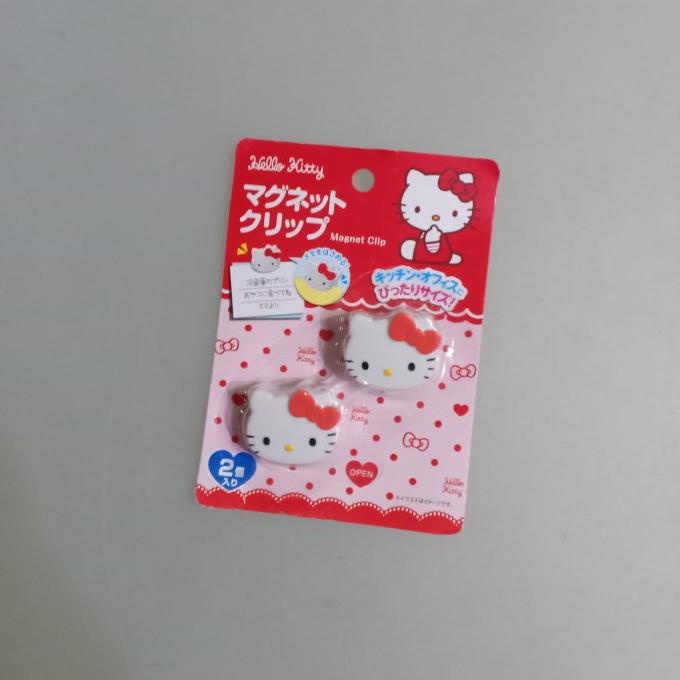 

&<&<&<&] SANRIO magnet clip hello kitty penjepit kertas dengan magnet