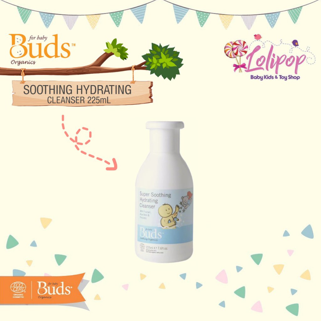 Buds Soothing Hydrating Cleanser 225ml