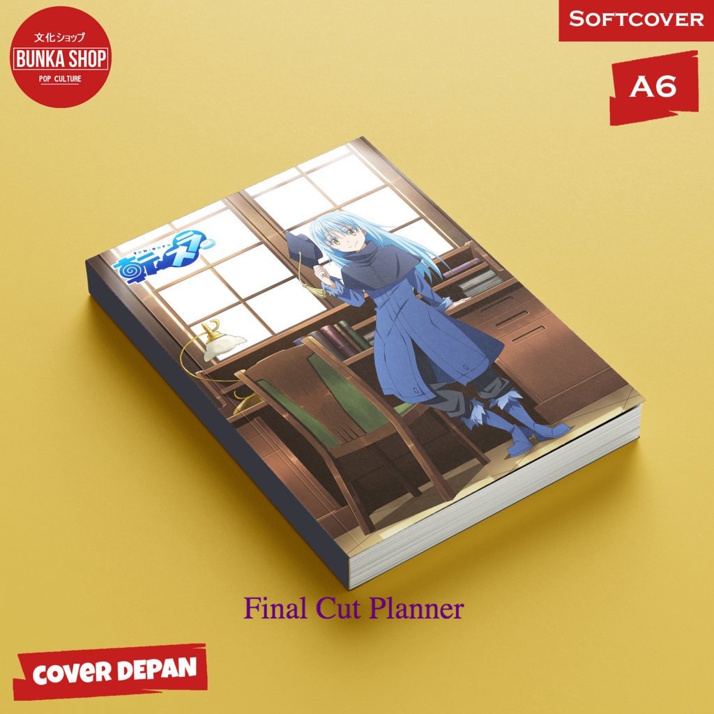 

Pocket Note Anime Rimuru 3 Softcover A6 Buku Tulis Catatan Notes Agenda Planner Jurnal