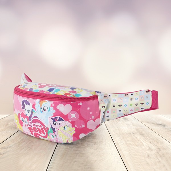 Waist Bag Anak Laki Perempuan Karakter Cowok Cewek Tobot Unicorn Doraemon