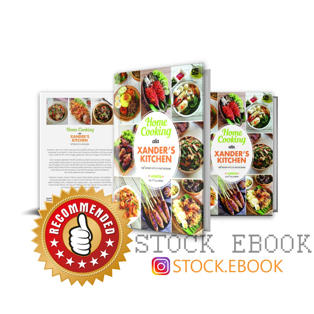 Ebook Resep Masakan Home Cooking ala Xanders Kitchen ...