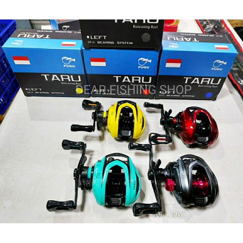 Reel BC / Baitcasting Murah Fugu Taru Mirip Fugu Arnius