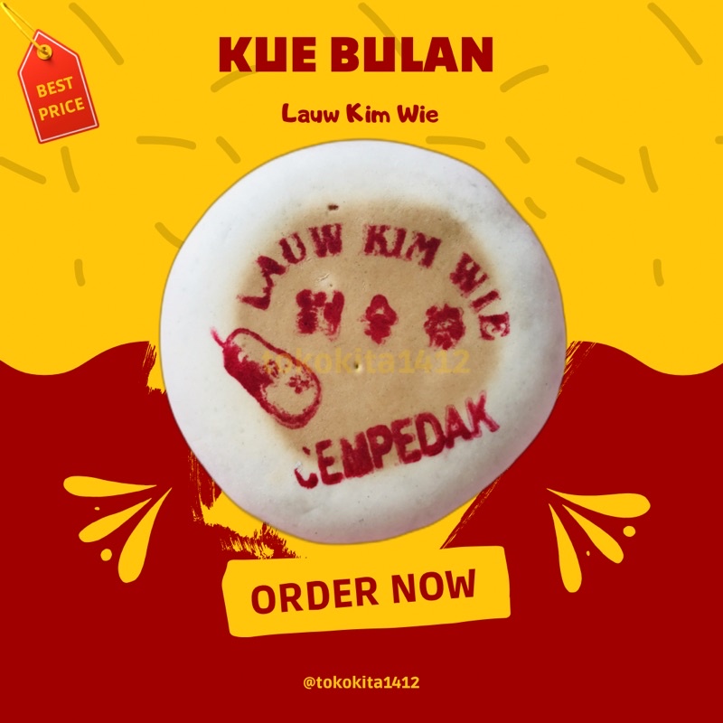 Kue Bulan Lauw Mooncake Tong Jiu Pia Ny. Lauw (Lauw Kim Wie) Halal - Nyonya Lauw Phia