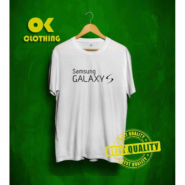 Baju kaos t-shirt Samsung Galaxy simple keren  -provermerch