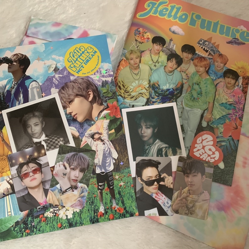 WTT NCT DREAM HELLO FUTURE RENJUN POLA FOLDED POSTER JISUNG HAECHAN CHENLE TO JAEMIN