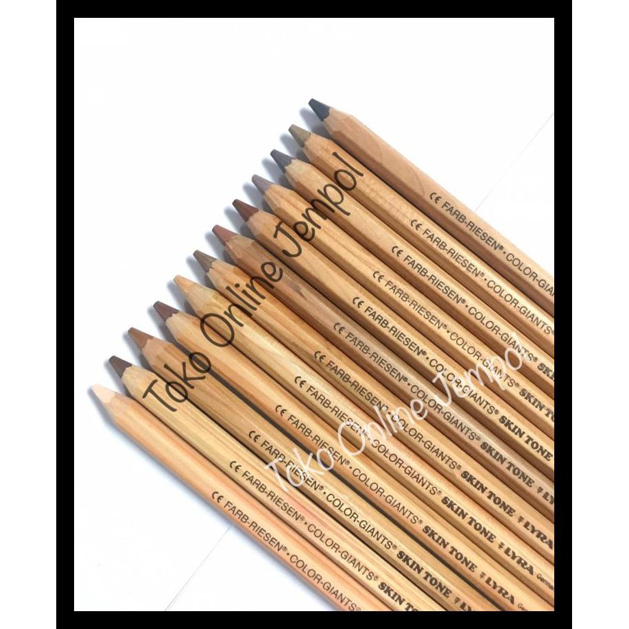 

TERLARIS Skin Tones Pencil Set 12 pcs 421994 Pensil Warna Kulit LYRA ATK1107LY