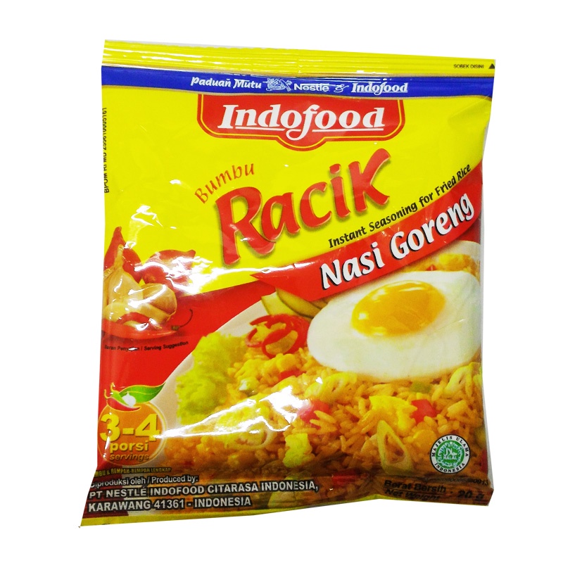

Indofood Bumbu Racik Nasi Goreng 20Gr